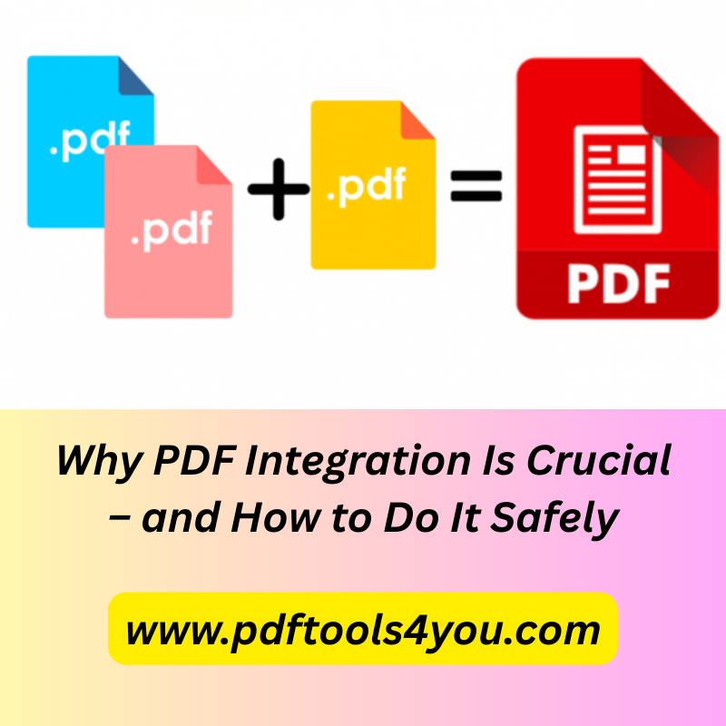 Why PDF Integration Is Crucial – and How to Do It Safely