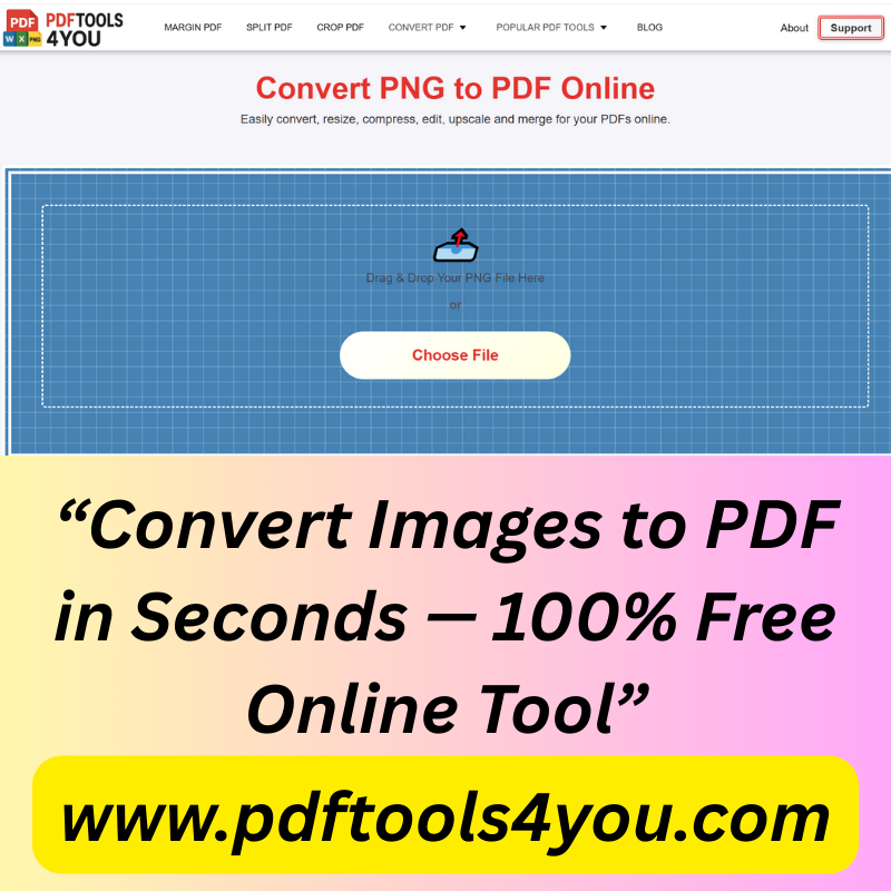 Convert Images to PDF in Seconds — 100% Free Online Tool